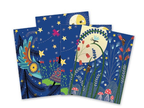 Djeco - Full Moon Scratch Cards