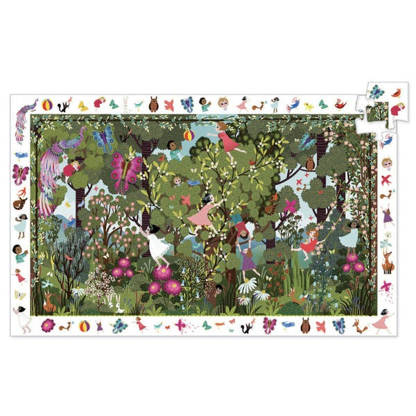 Djeco - Garden Play Time - 100pc Observation Puzzle