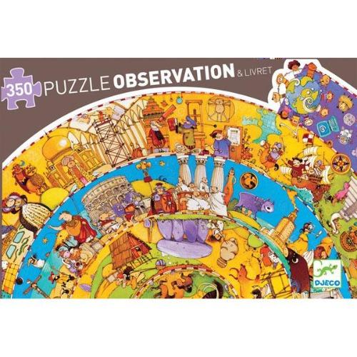 Djeco - History - 350pc Observation Puzzle