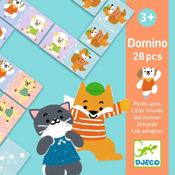 Djeco - Little Friends Domino Game (28pcs)