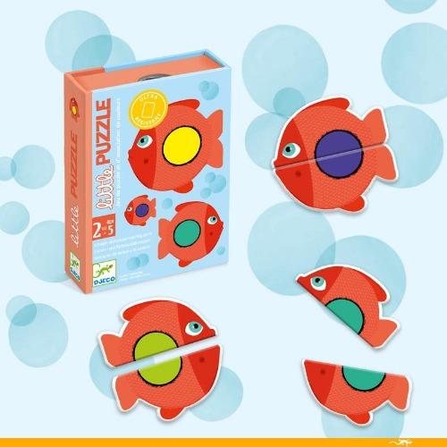 Djeco - Little Puzzle - Toddler Card Game