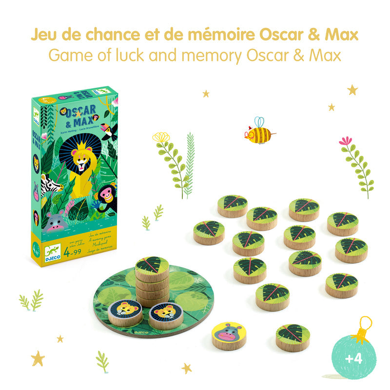 Djeco - Oscar & Max Game