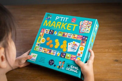 Djeco - Cool School - P'Tit Market Game