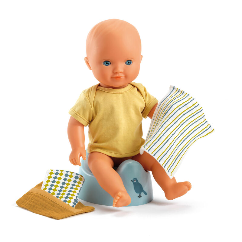 Djeco - Pomea - Doll Potty & Wipes Set