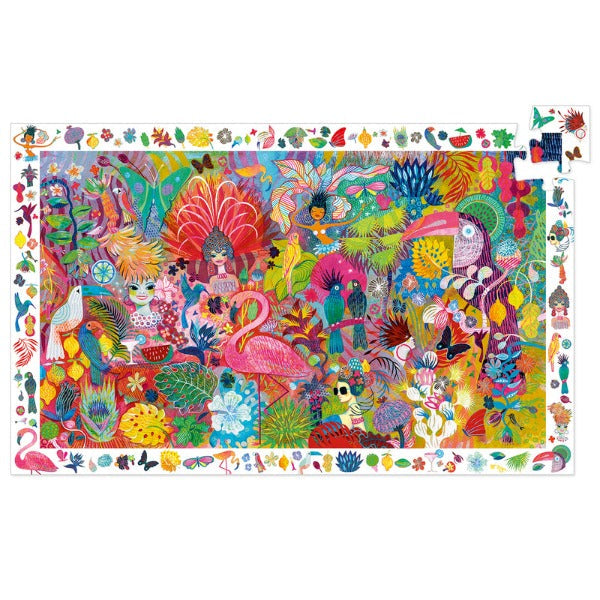 Djeco - Rio Carnaval - 200pc Observation Puzzle