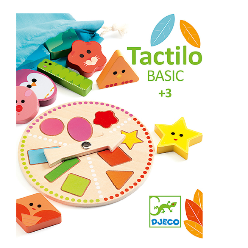 Djeco - Tactilo Basic Wooden Game