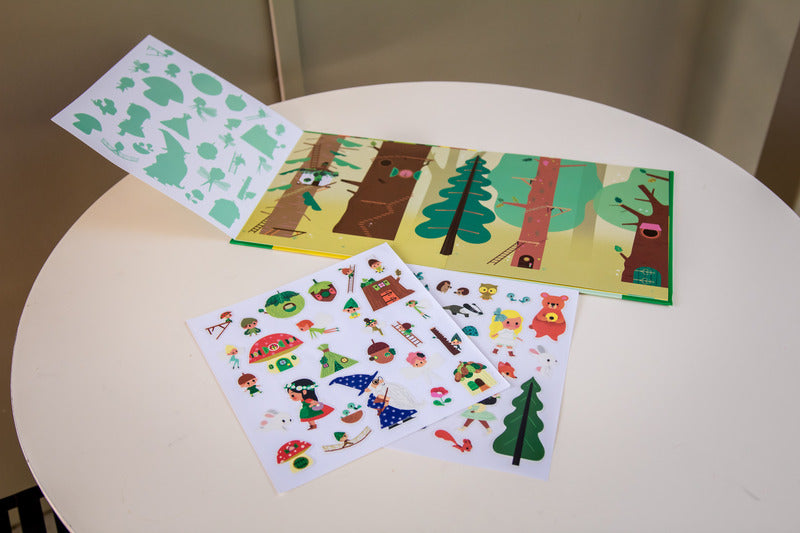 Djeco - The Magical Forest - Stickers Set