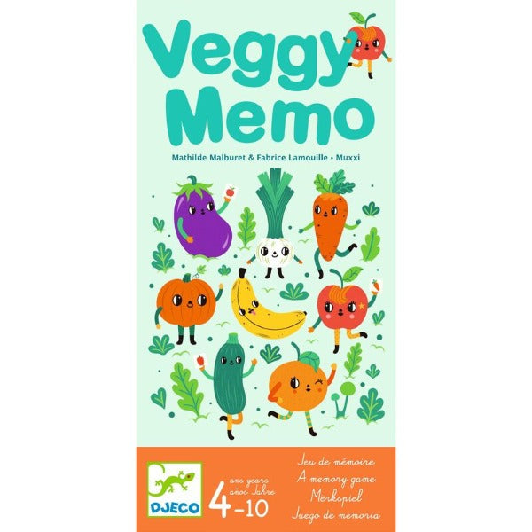 Djeco - Veggy Memo Game