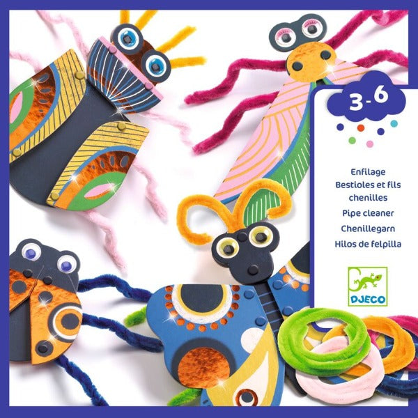 Djeco Australia | Quality Baby & Kids Toys | Yarn Bugs Threading Set ...