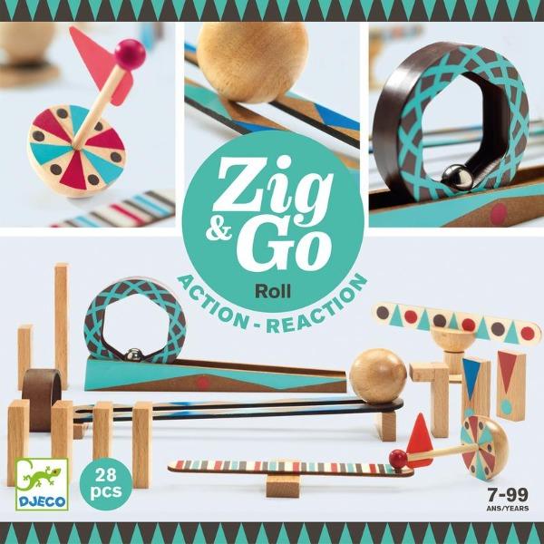 Djeco - Zig & Go - 28pc Set