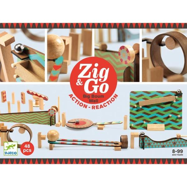 Djeco - Zig & Go - 48pc Set