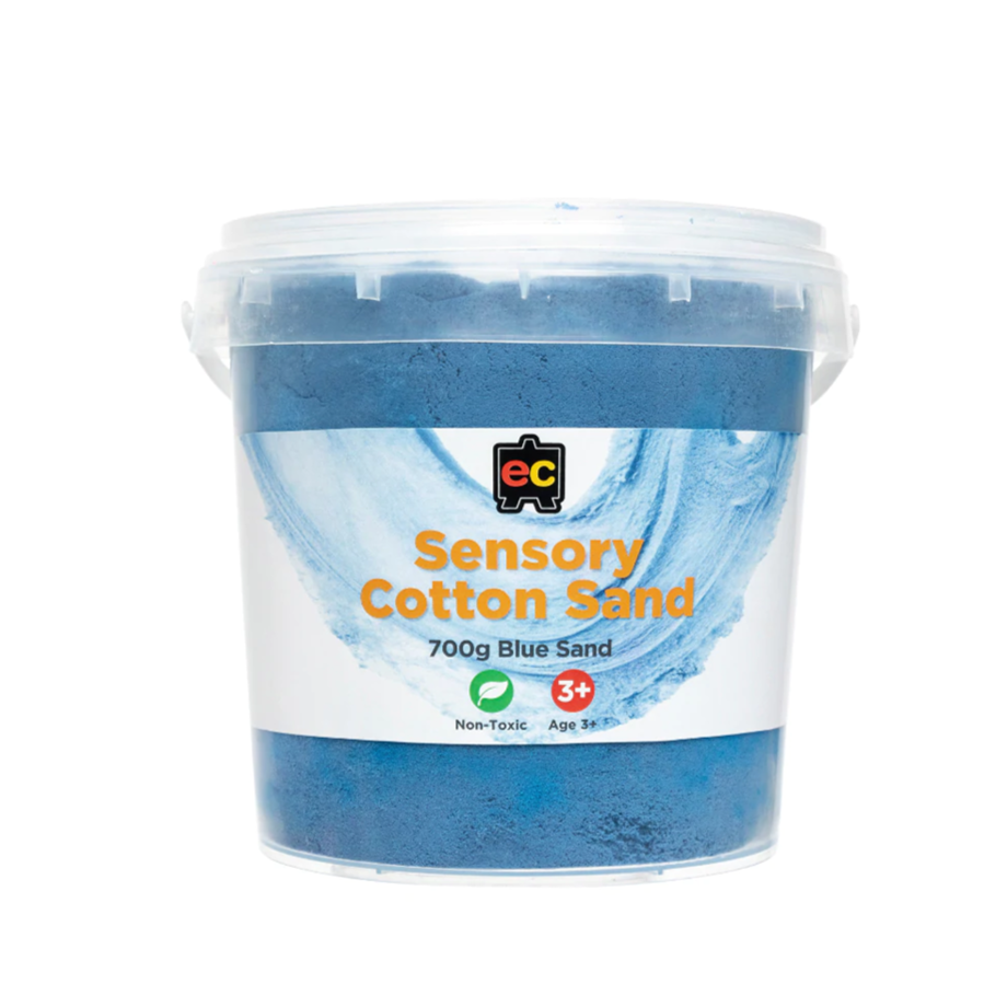 Sensory COTTON Sand - 700g Tub (In Assorted Colours)