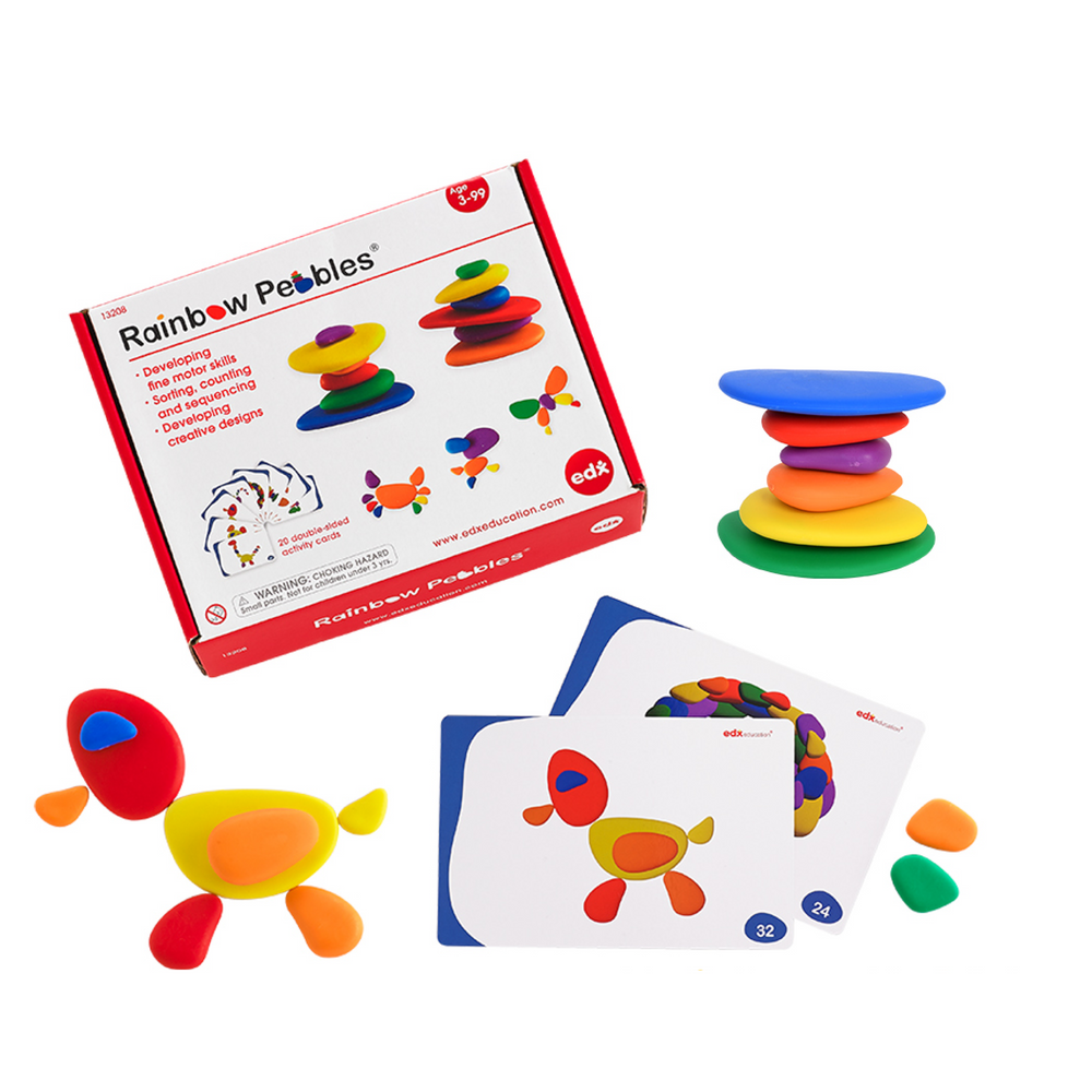 Building Pebble Set in Box - Edx Education - The Creative Toy Shop