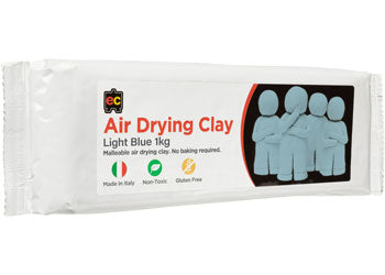 Educational Colours - Air Drying Clay  - Light Blue 1kg