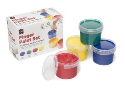 Educational Colours - Finger Paint (Set of 4)