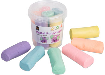 Educational Colours - Fun Dough 900g Tub - Pastel
