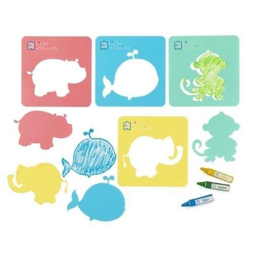 Educational Colours - Animal Stencils (set of 4)