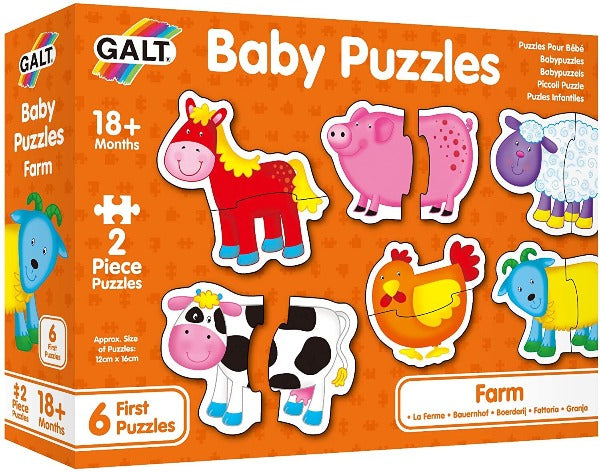 Galt - Baby First Puzzles - Farm