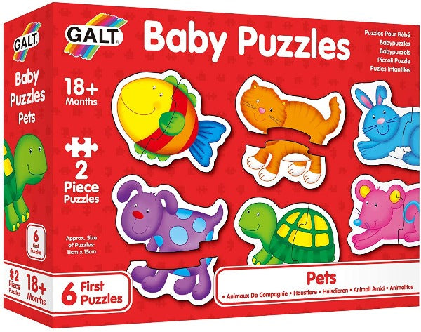 Galt - Baby First Puzzles - Pets