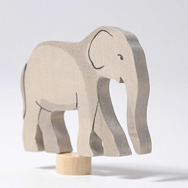 Grimm's Decorative Figure - Elephant Handpainted