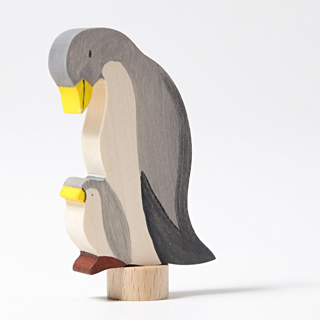 Grimm's Decorative Figure - Penguin Handpainted