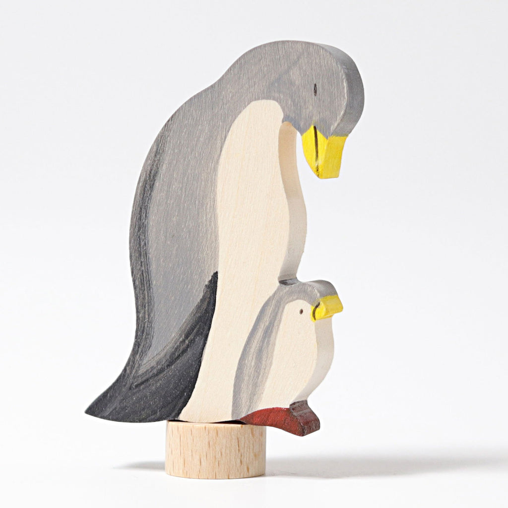 Grimm's Decorative Figure - Penguin Handpainted