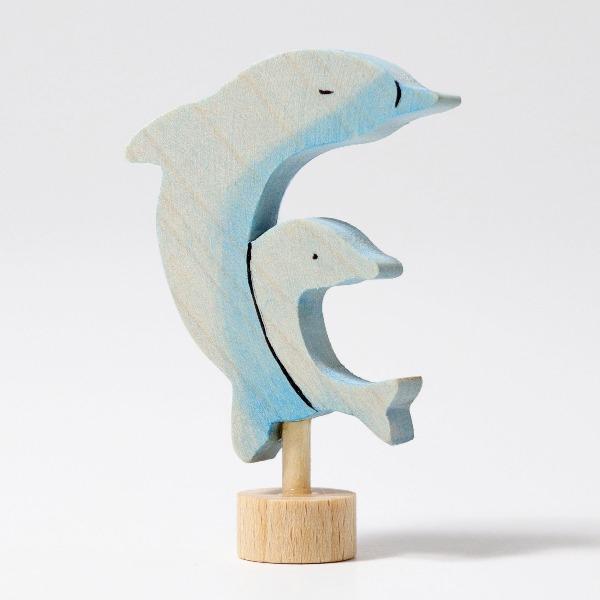 Grimm's Decorative Figure - Two Dophins