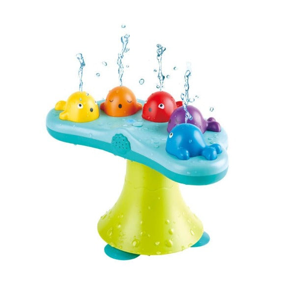 Hape - Bath Toys - Musical Whale Fountain