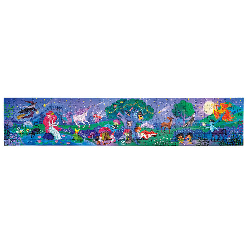 Hape - Glow in the Dark - Magic Forest Puzzle Set (1.5m Long)