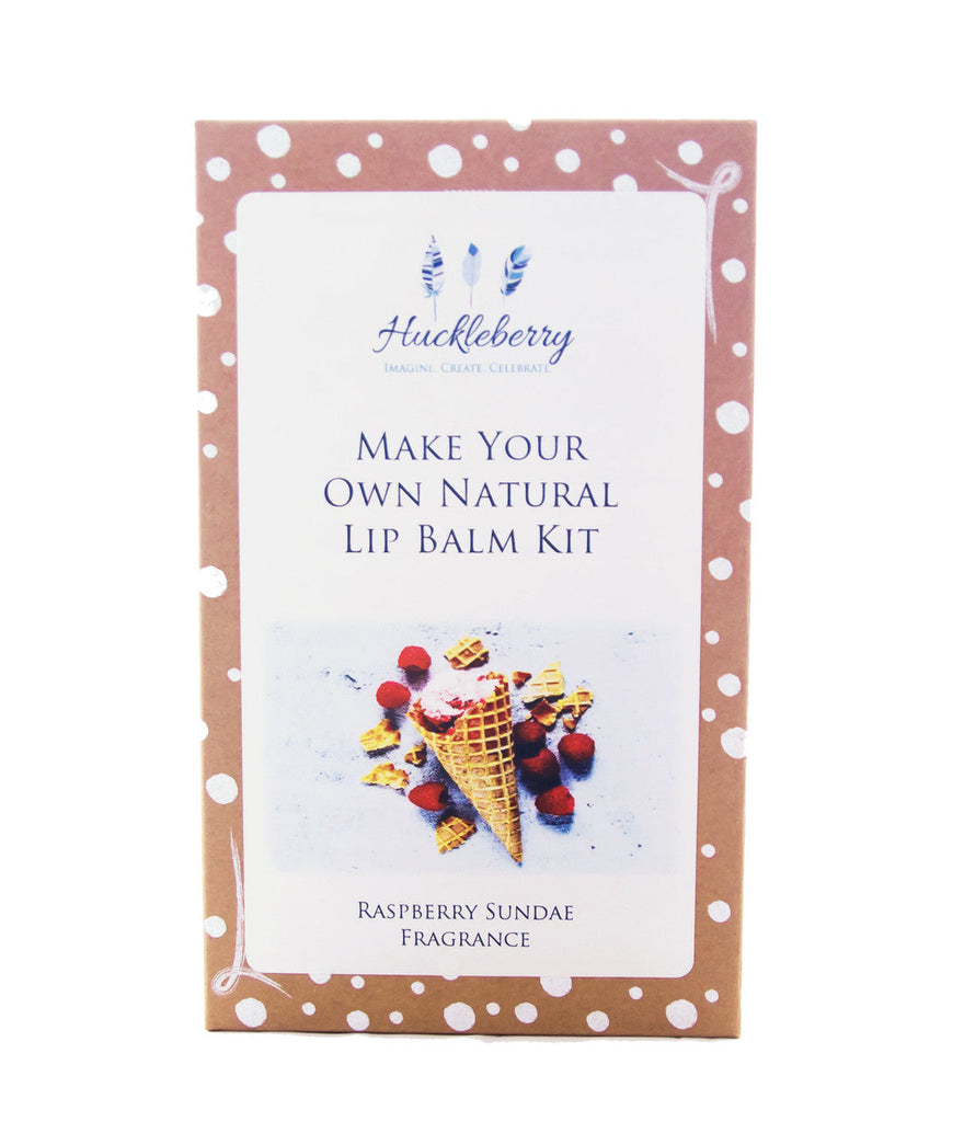 Huckleberry - Make Your Own Lip Balm Kit - Raspberry Sundae