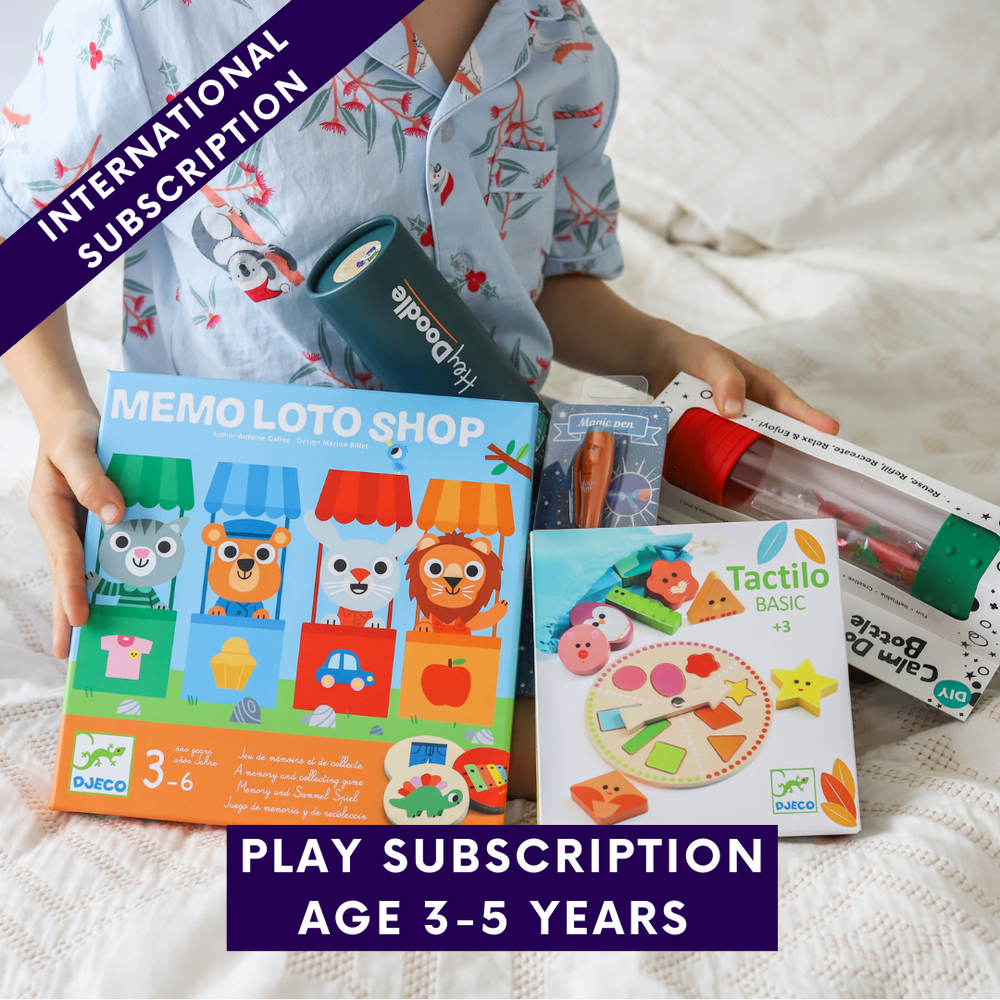 PLAY Subscription Box - Age 3-5 (International Shipping)