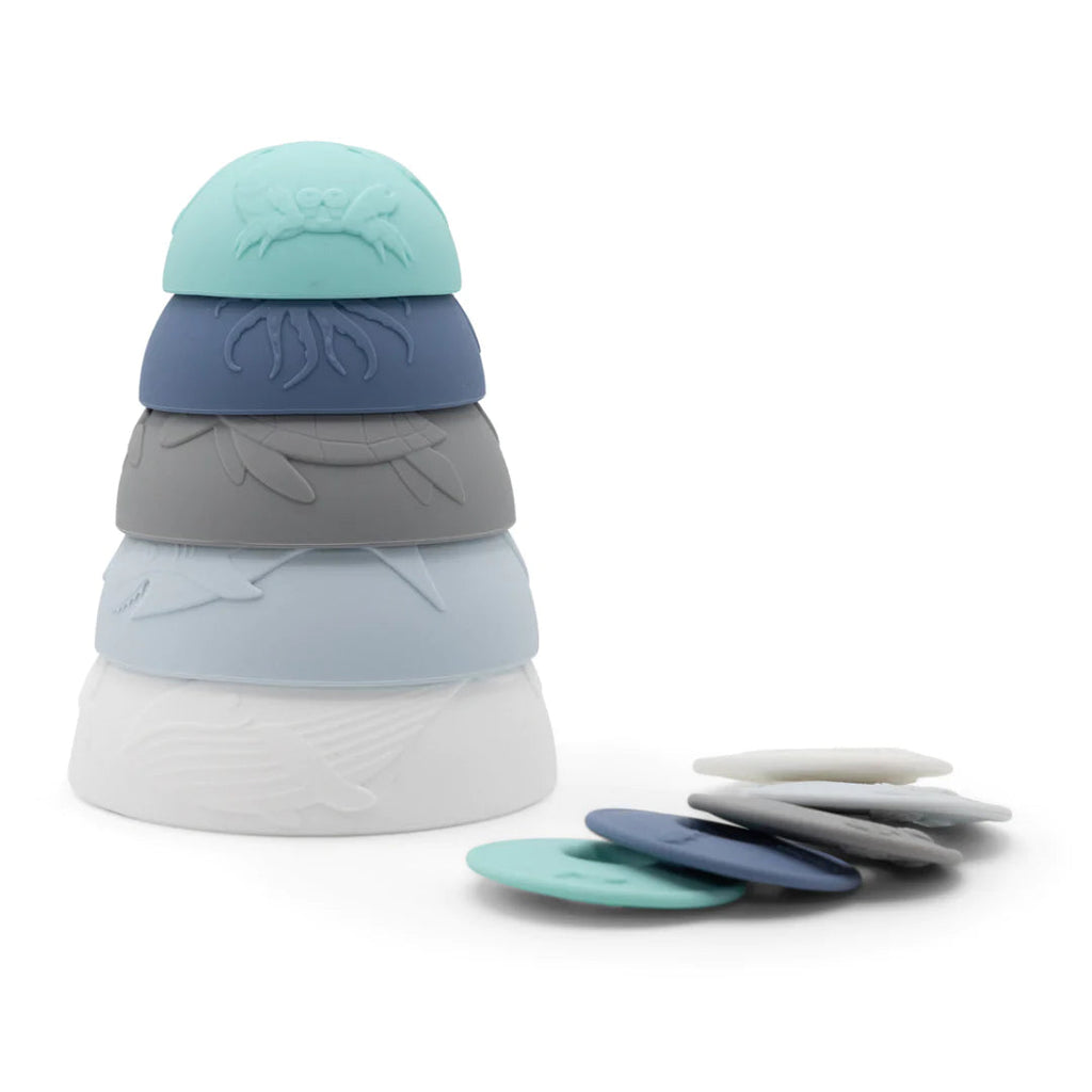 Stacking Creative Design Jellystone - Ocean Stacking Cups – The Creative Toy Shop