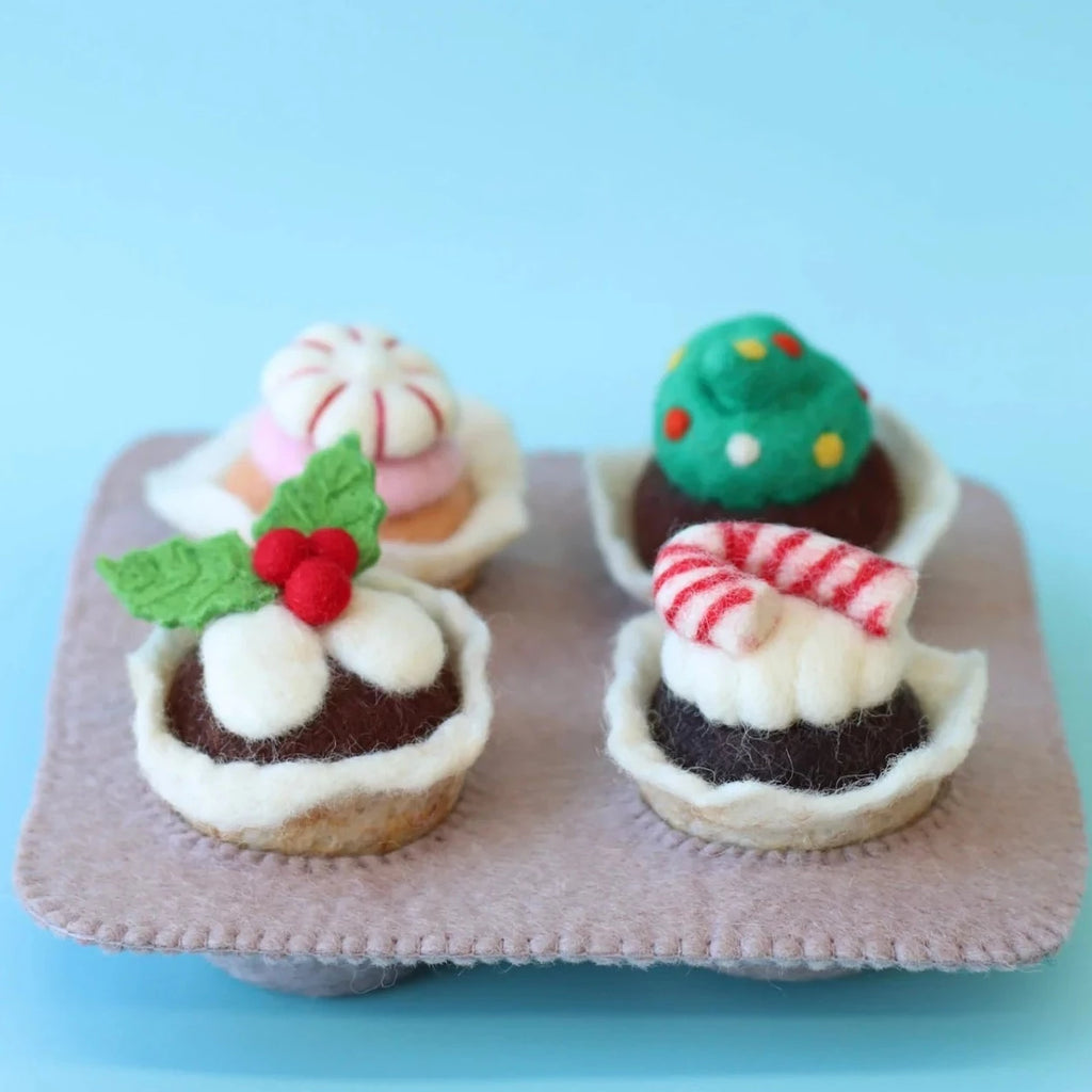 Juni Moon - Merry Christmas Muffins in paper (Individual)