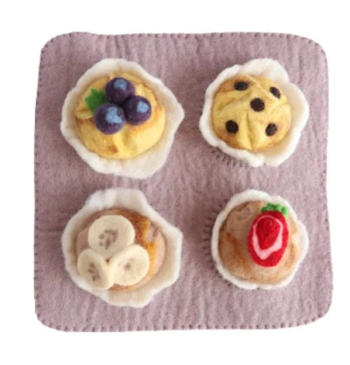 Juni Moon - Muffin in Tray (Set of 5)