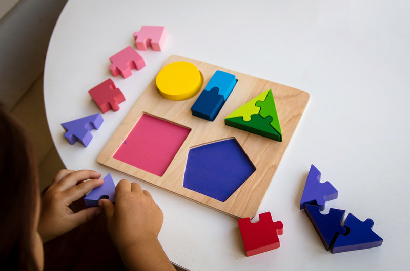 Kiddie Connect - Jigsaw Shape Fraction Puzzle