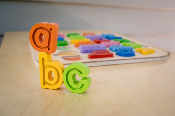 Kiddie Connect - Handycarry Lowercase ABC Trace Puzzle