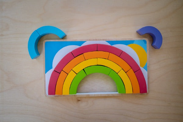 Kiddie Connect - Rainbow Jigsaw Puzzle