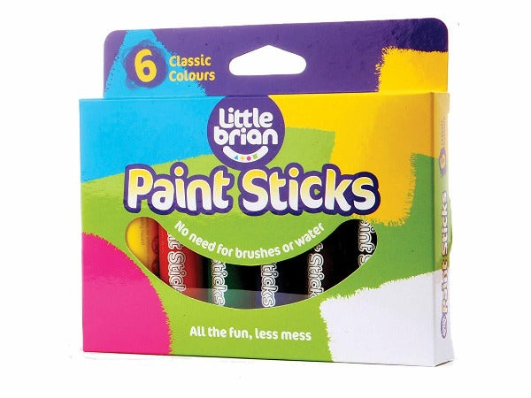 Little Brian - Classic Paint Sticks - (6 Pack)