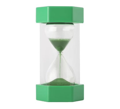 Learning Can Be Fun - Large Green Sand Timer (5 Minute)