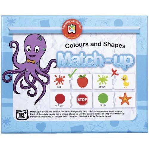Learning Can Be Fun - Match-up Colours & Shapes