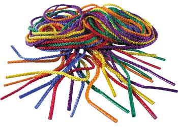 Learning Can Be Fun - Threading Laces (Pk of 12)