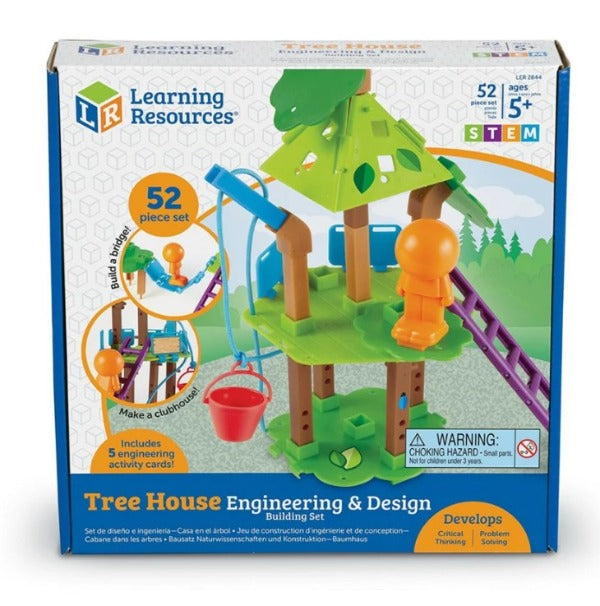 Learning Resources - Tree House Engineering & Design Building Set