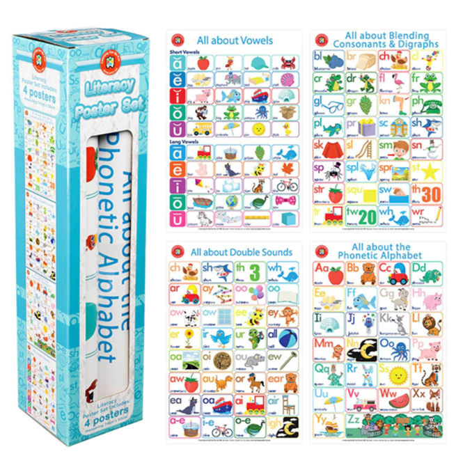 Learning-Can-Be-Fun-Literacy-Poster-Box-set-of-4
