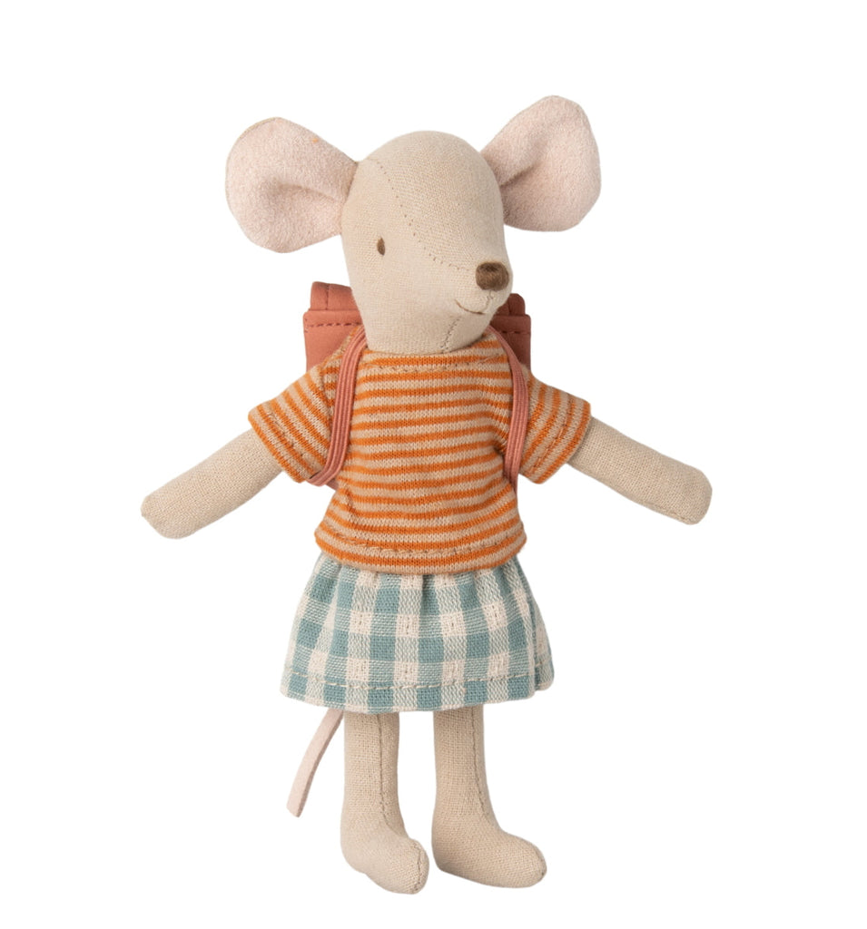 Maileg - Clothes & Rose Bag for Big Sister Mouse