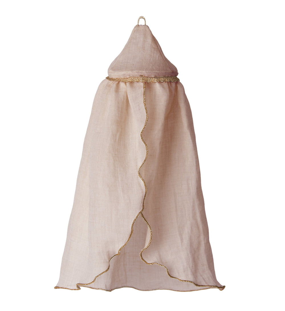 Maileg - Miniature Bed Canopy - Rose (2023)