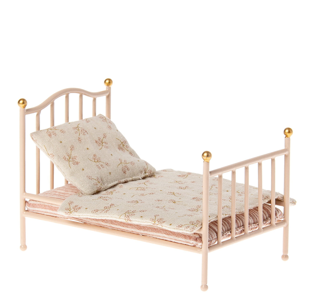 Maileg - Vintage Bed for Mouse - Rose