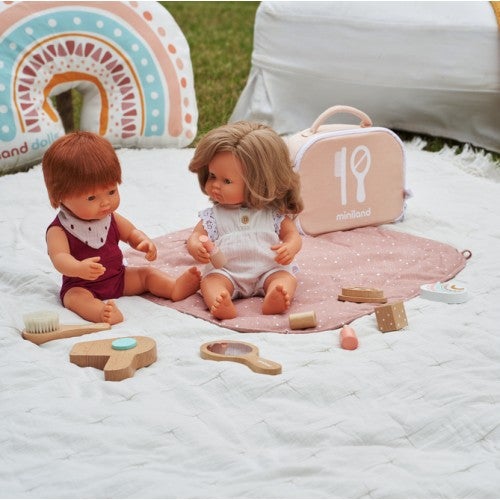 Miniland - Doll Wooden Beauty Set (7pcs)