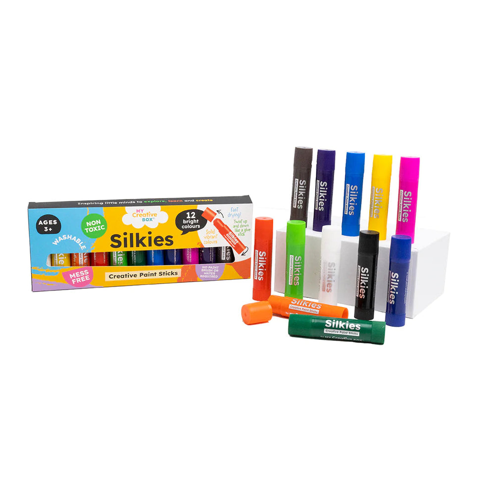 My Creative Box - Silkies Paint Sticks - Set of 12