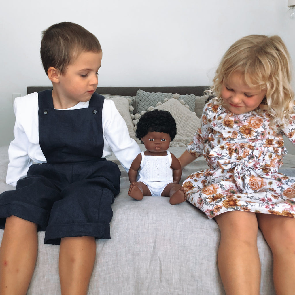 Miniland African Boy Doll 38cm - Miniland - The Creative Toy Shop
