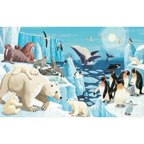 Sassi - Save the Planet - THE POLES Puzzle & Book Set